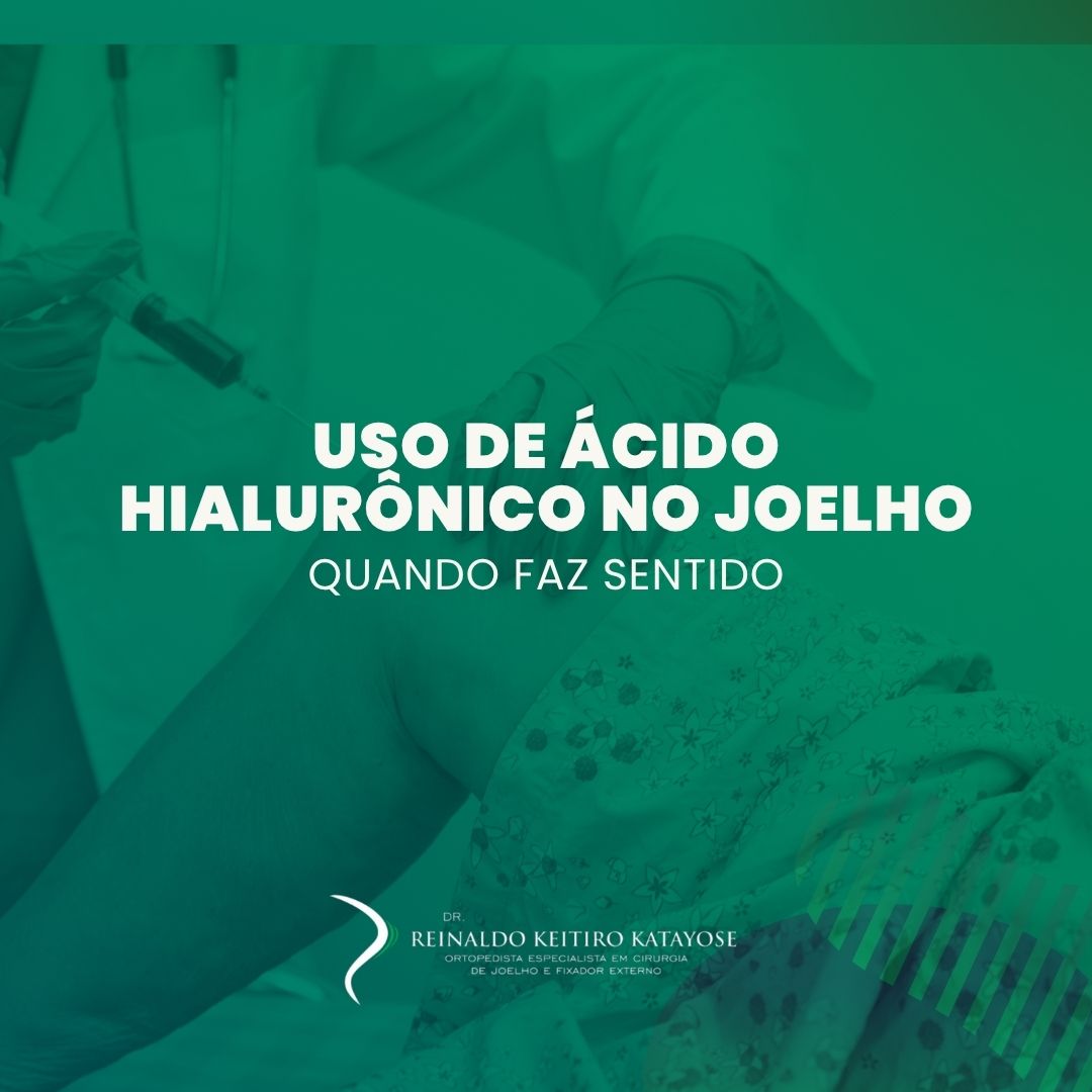 ácido hialurônico no joelho
