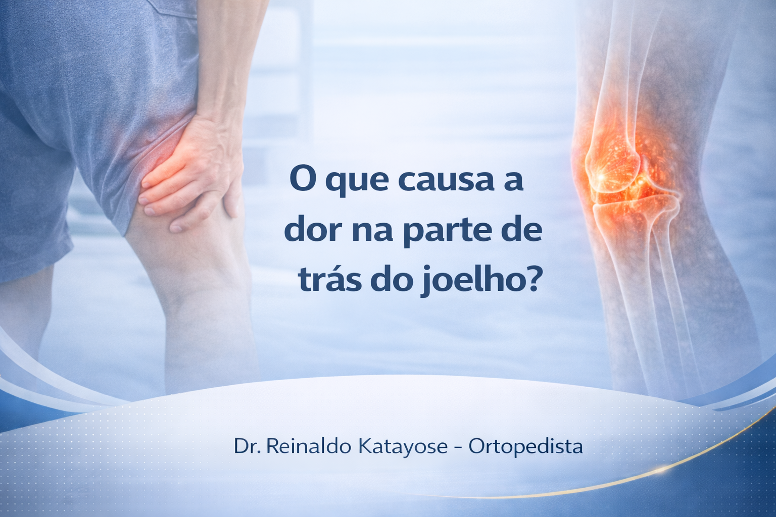 dor na parte de trás do joelho