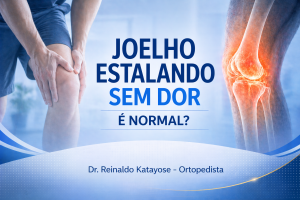 joelho estalando