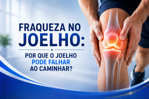 fraqueza no joelho